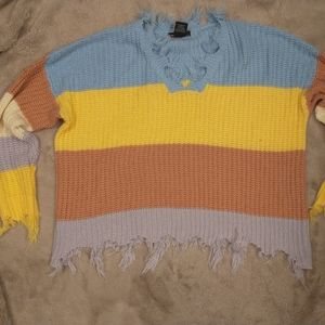 Distressed Sweater
